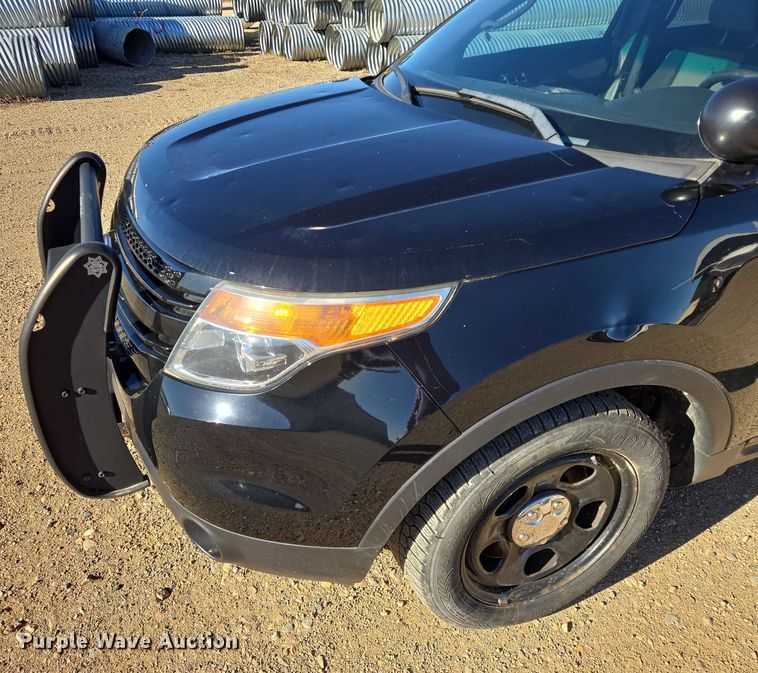 image for item ES2738 2014 Ford Explorer Police Interceptor SUV