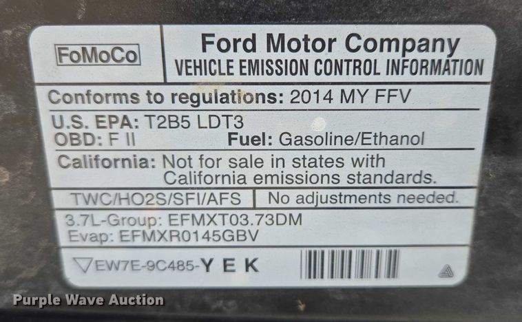 image for item ES2738 2014 Ford Explorer Police Interceptor SUV