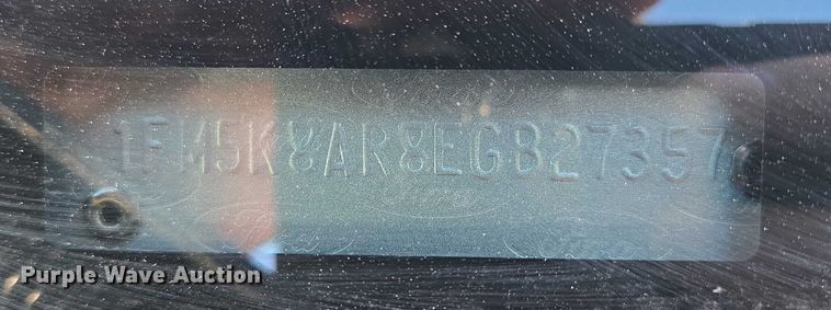 image for item ES2738 2014 Ford Explorer Police Interceptor SUV