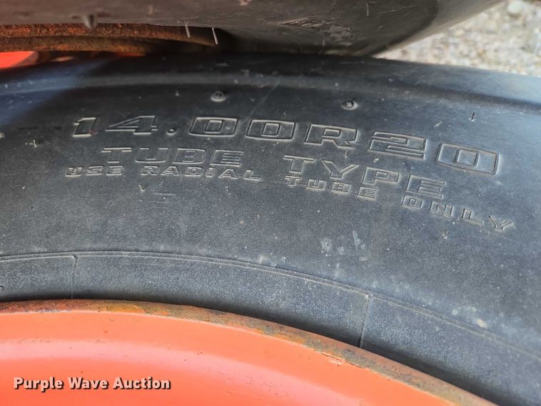 image for item ES2739 (4) 14.00R20 Goodyear tires and wheels