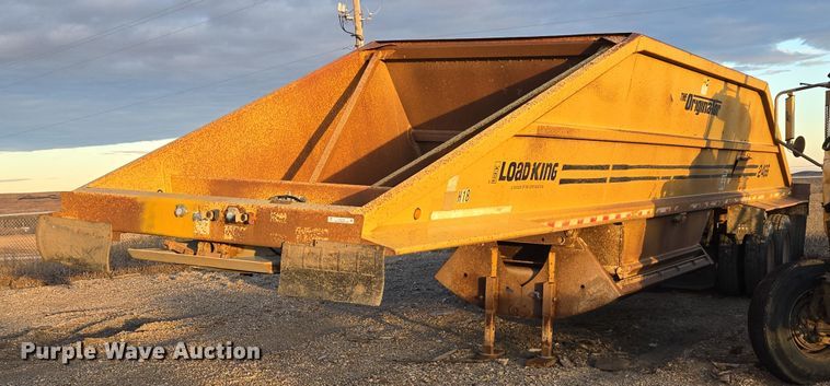 image for item ES2742 1996 Load King The Originator 2466 bottom dump trailer