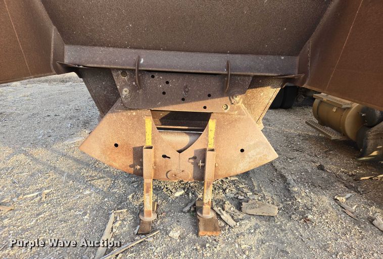 image for item ES2742 1996 Load King The Originator 2466 bottom dump trailer