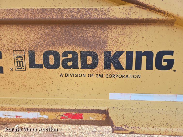 image for item ES2742 1996 Load King The Originator 2466 bottom dump trailer