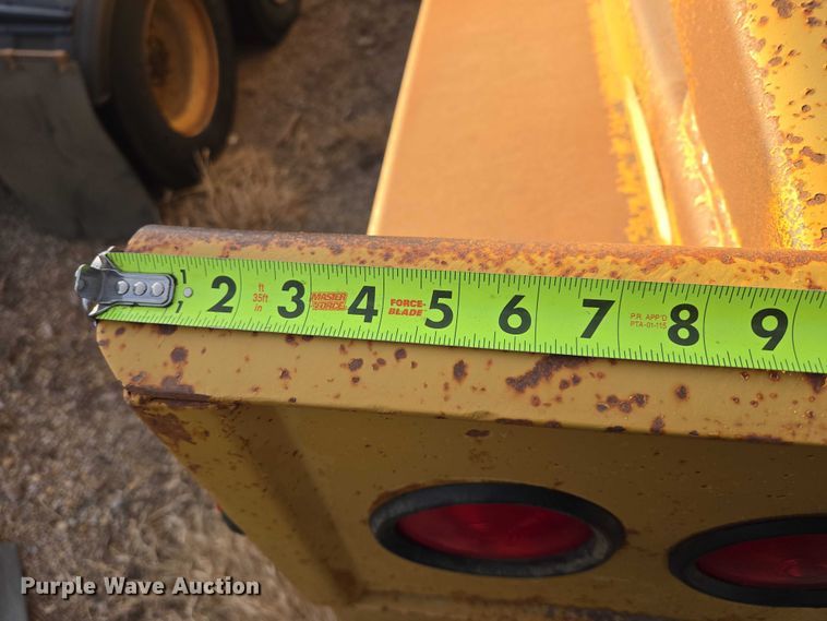 image for item ES2742 1996 Load King The Originator 2466 bottom dump trailer