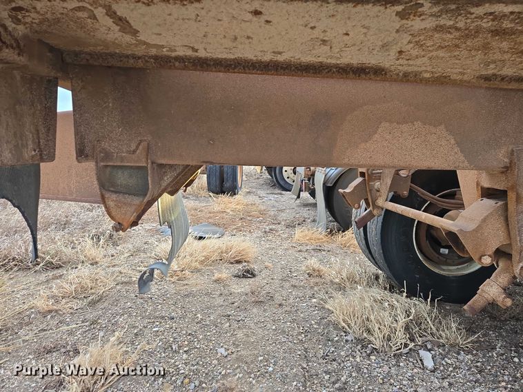 image for item ES2742 1996 Load King The Originator 2466 bottom dump trailer