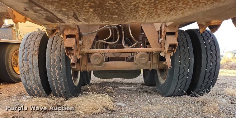 image for item ES2742 1996 Load King The Originator 2466 bottom dump trailer