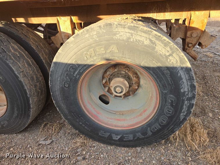 image for item ES2742 1996 Load King The Originator 2466 bottom dump trailer