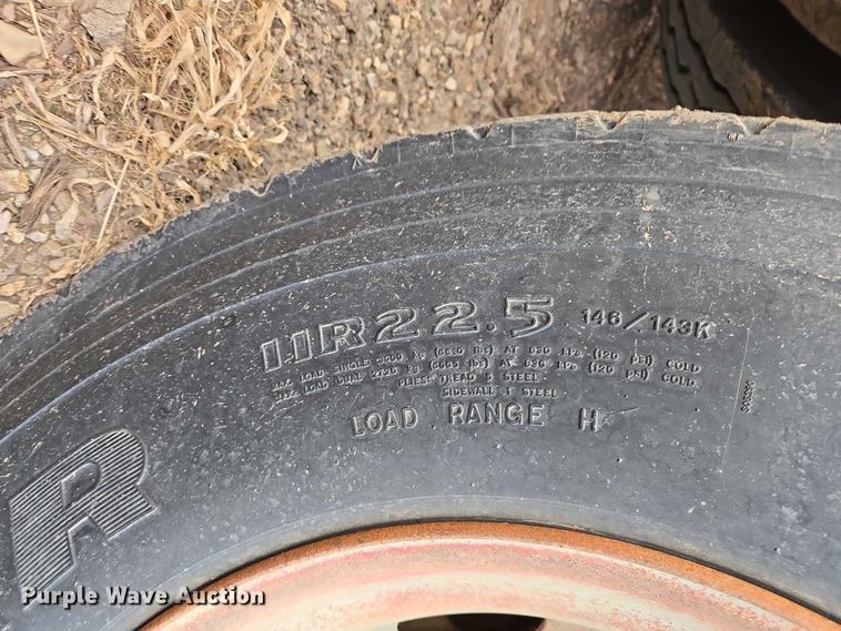 image for item ES2742 1996 Load King The Originator 2466 bottom dump trailer