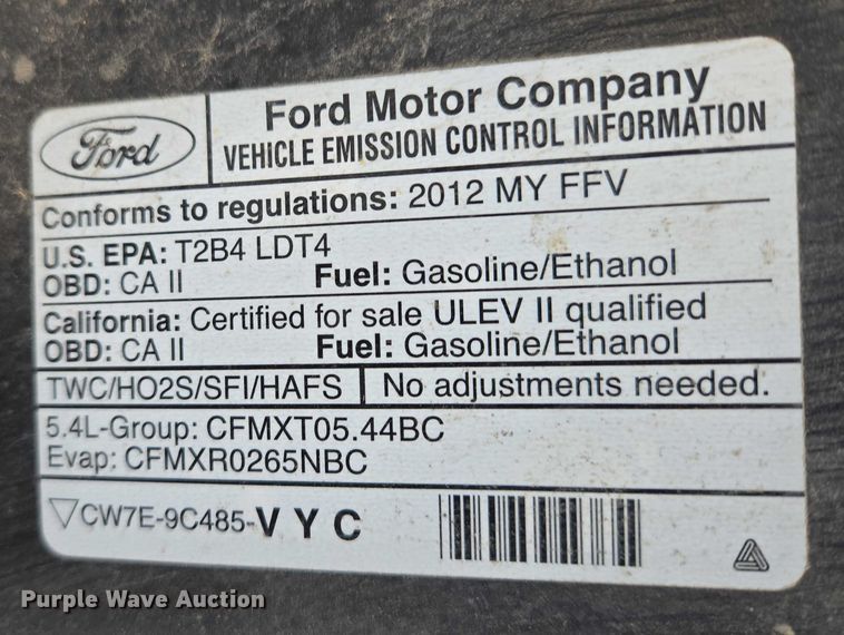image for item ES2807 2012 Ford Expedition SUV