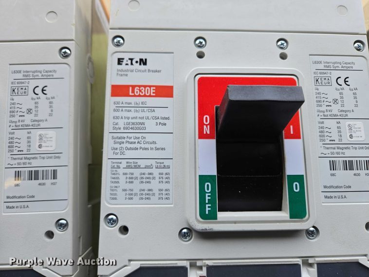 image for item ES2816 (9) Eaton circuit breakers