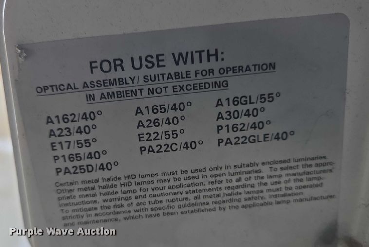 image for item ES2817 (10) Lithonia Lighting M59 lights