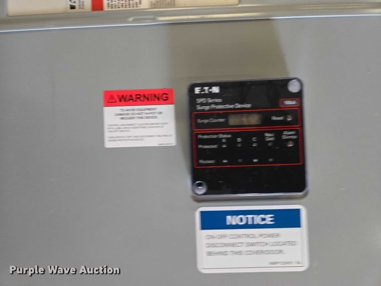 image for item ES2820 2011 Eaton Pow-R-Line PRL4 panelboard