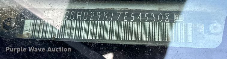 image for item ES5649 2007 Chevrolet Silverado 2500HD Ext. Cab pickup truck