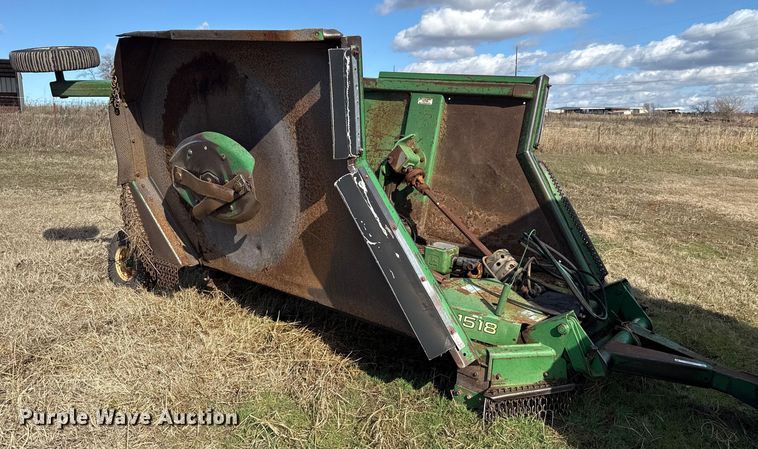 image for item ES5650 John Deere 1518 batwing rotary mower