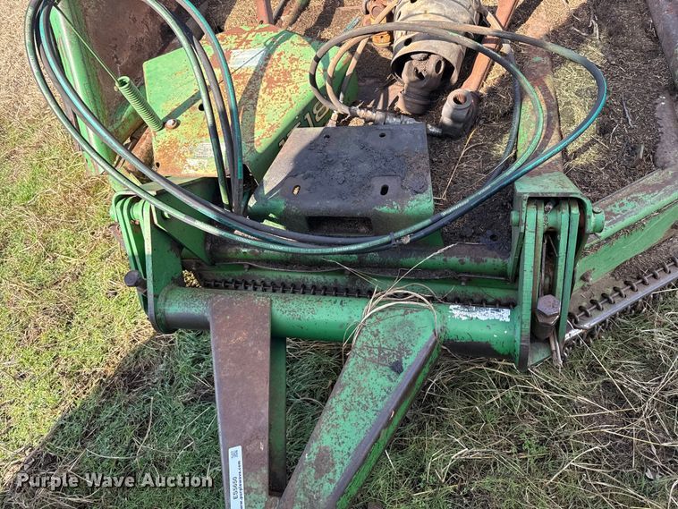 image for item ES5650 John Deere 1518 batwing rotary mower