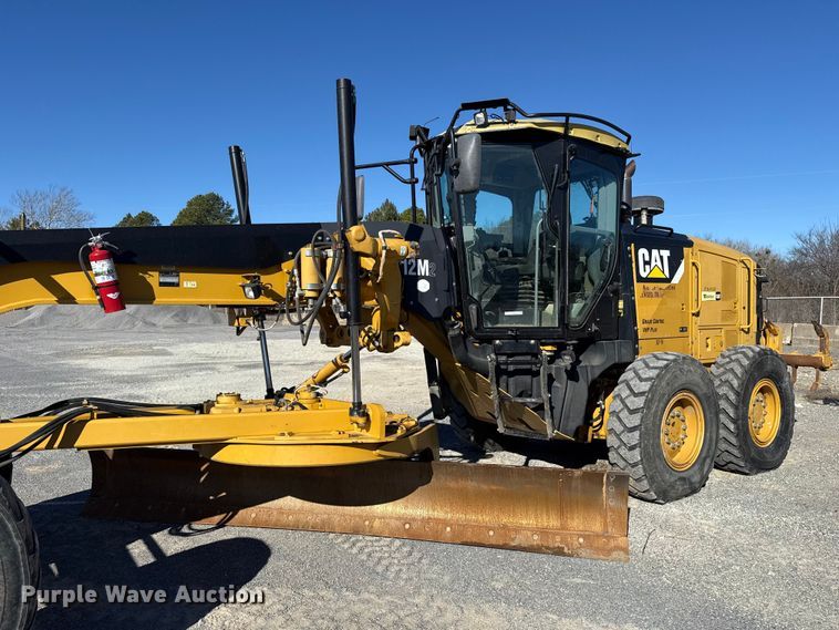image for item ES5671 2012 Caterpillar 12M2 VHP Plus motor grader