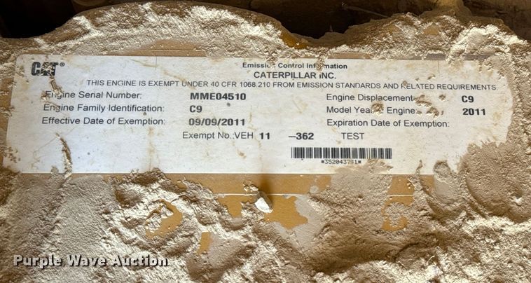 image for item ES5671 2012 Caterpillar 12M2 VHP Plus motor grader