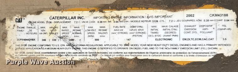 image for item ET4146 2003 Thomas Built Saf-T-Liner school bus