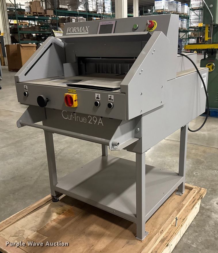 image for item ET4332 2023 Formax Cut-True 29A paper cutter
