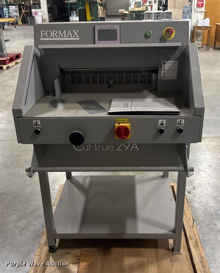 image for item ET4332 2023 Formax Cut-True 29A paper cutter