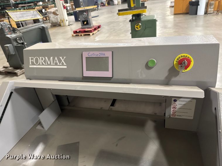 image for item ET4332 2023 Formax Cut-True 29A paper cutter
