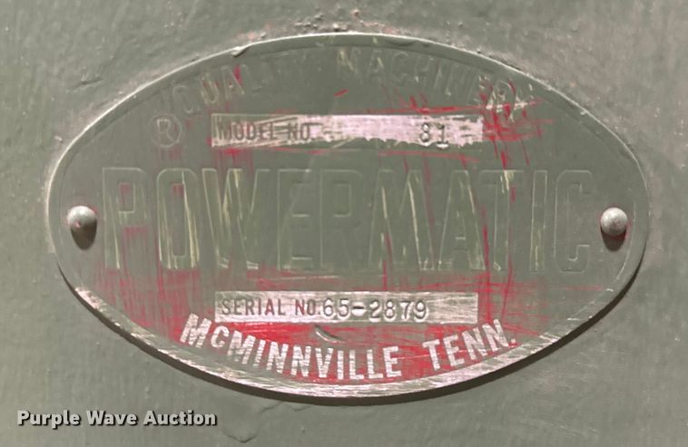 image for item ET4334 Powermatic 81 band saw