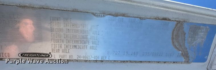 image for item ET4341 2004 Freightliner FC80 box truck