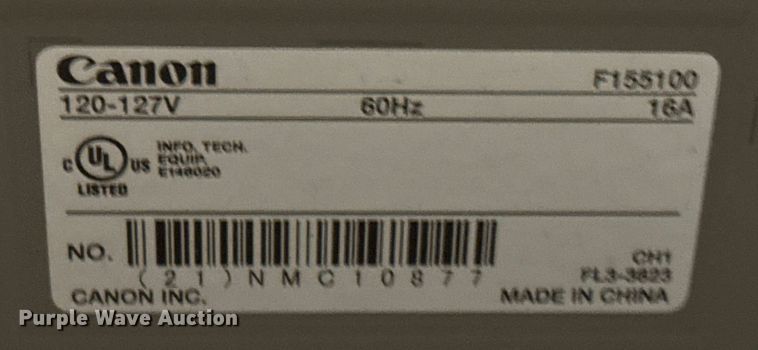 image for item ET4423 Canon ImageRunner Advance printer