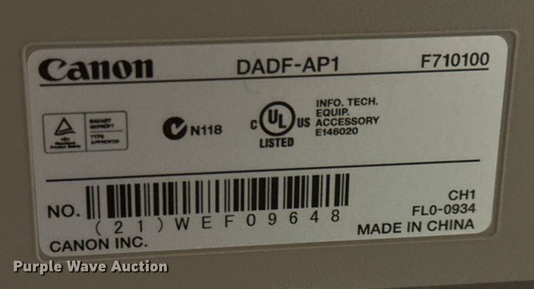 image for item ET4423 Canon ImageRunner Advance printer