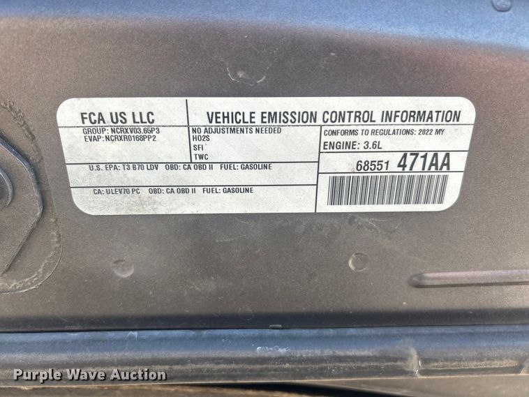 image for item ET6901 2022 Dodge Charger Police 