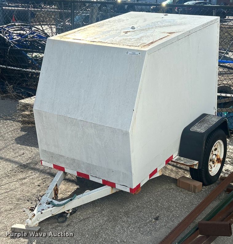 image for item ET6902 Shop built enclosed cargo trailer