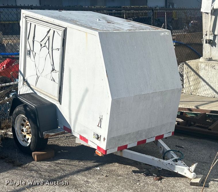 image for item ET6902 Shop built enclosed cargo trailer