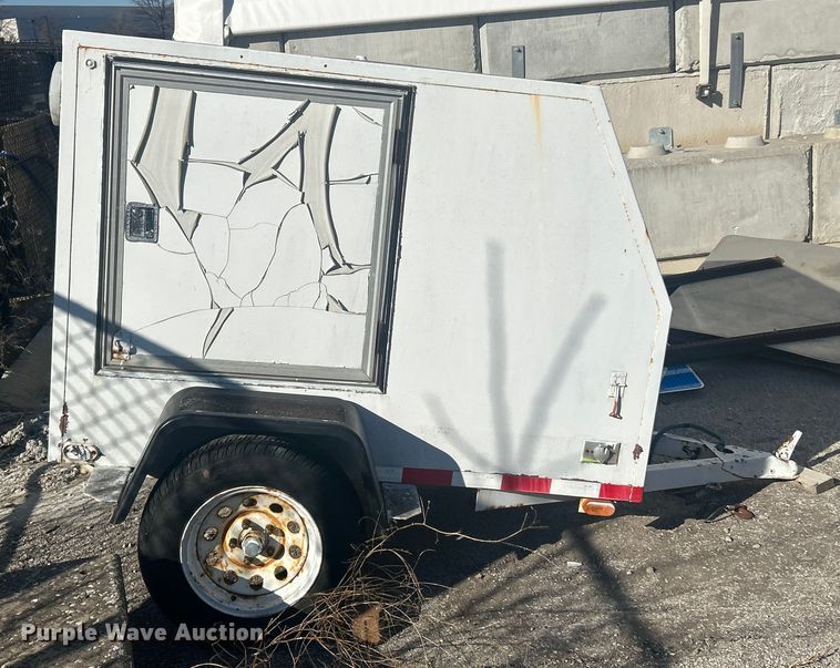 image for item ET6902 Shop built enclosed cargo trailer