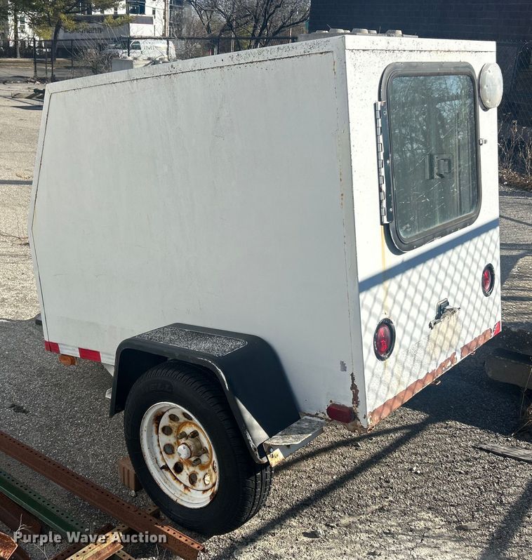 image for item ET6902 Shop built enclosed cargo trailer
