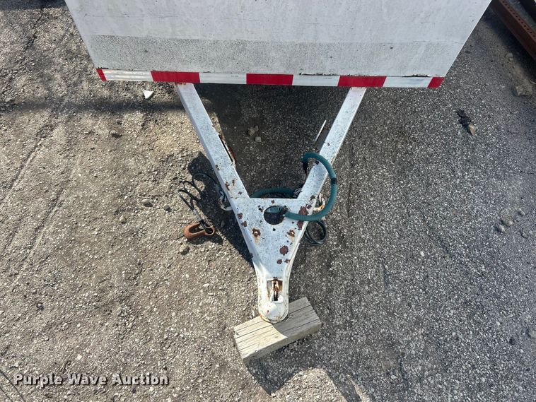 image for item ET6902 Shop built enclosed cargo trailer