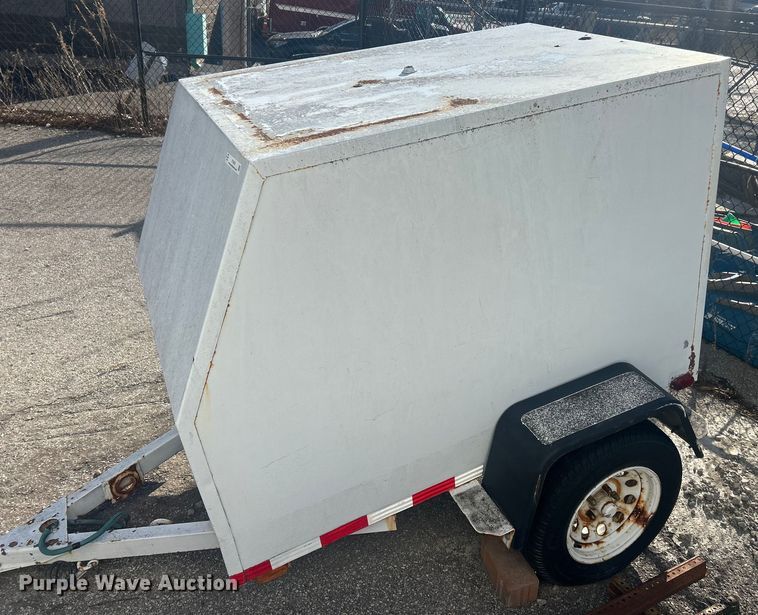 image for item ET6902 Shop built enclosed cargo trailer