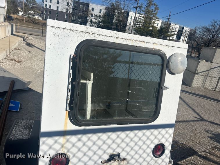 image for item ET6902 Shop built enclosed cargo trailer