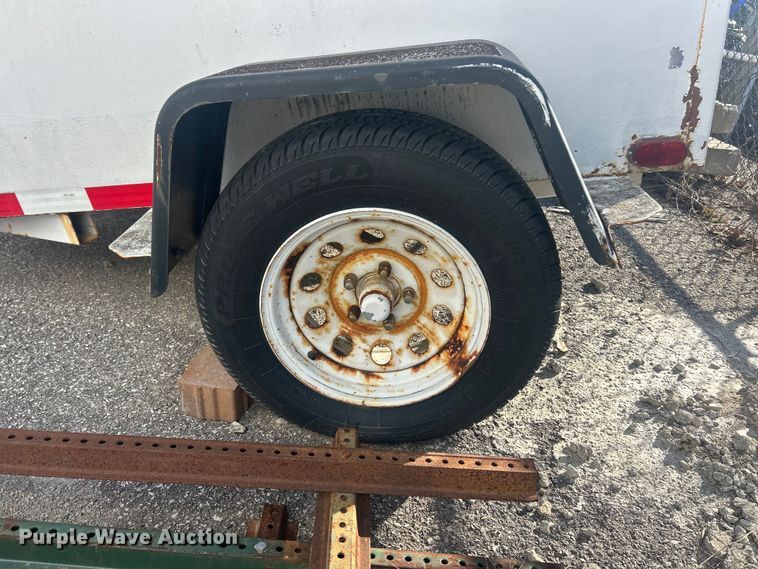 image for item ET6902 Shop built enclosed cargo trailer