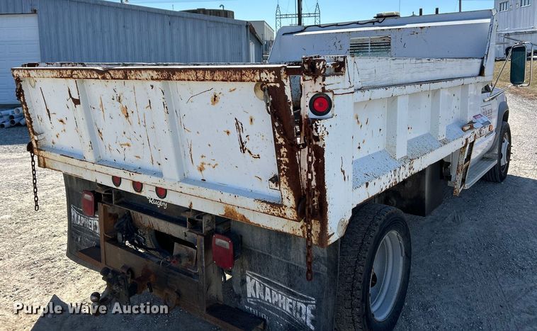 image for item ET6905 2001 GMC Sierra 3500HD SL dump bed pickup truck