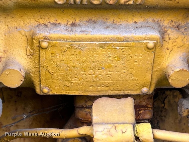 image for item ET6907 1962 Caterpillar 112 rigid frame motor grader