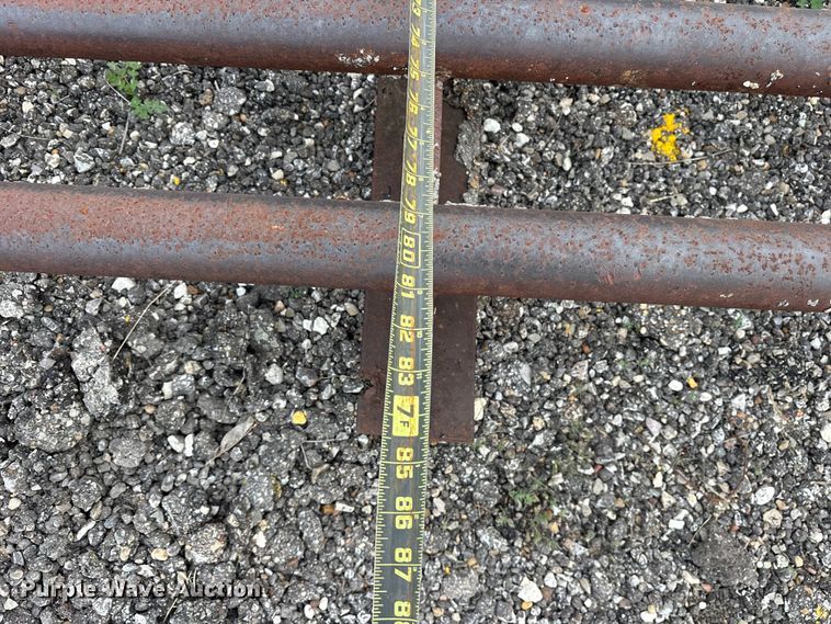 image for item ET7491 (4) shop built cattle guards