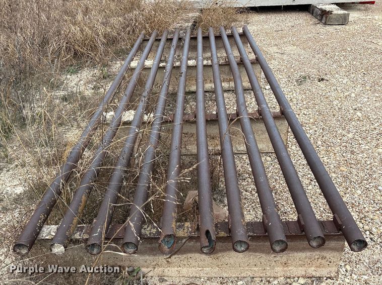 image for item ET7491 (4) shop built cattle guards