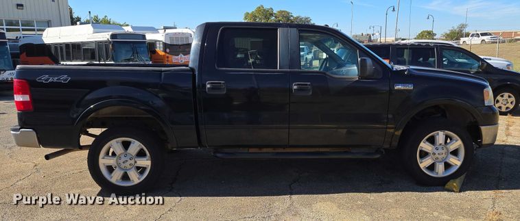 image for item EU3993 2007 Ford F150 Lariat Crew Cab pickup truck