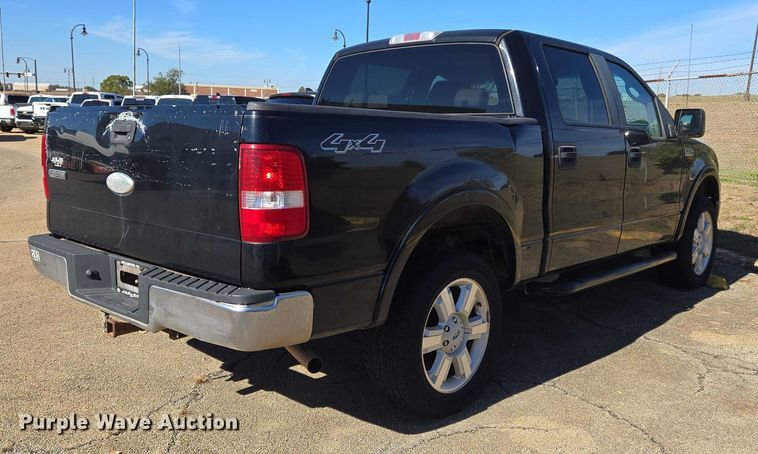 image for item EU3993 2007 Ford F150 Lariat Crew Cab pickup truck