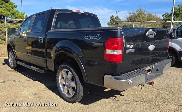 image for item EU3993 2007 Ford F150 Lariat Crew Cab pickup truck