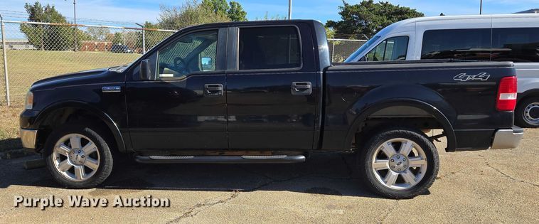 image for item EU3993 2007 Ford F150 Lariat Crew Cab pickup truck