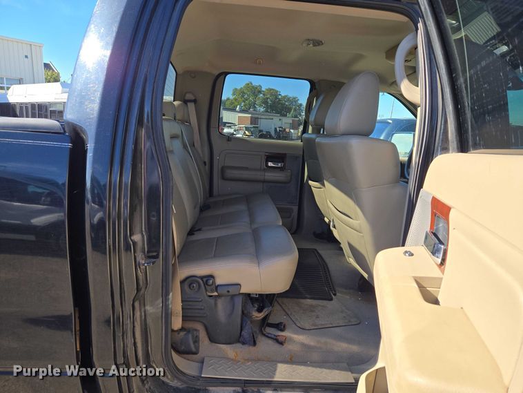 image for item EU3993 2007 Ford F150 Lariat Crew Cab pickup truck