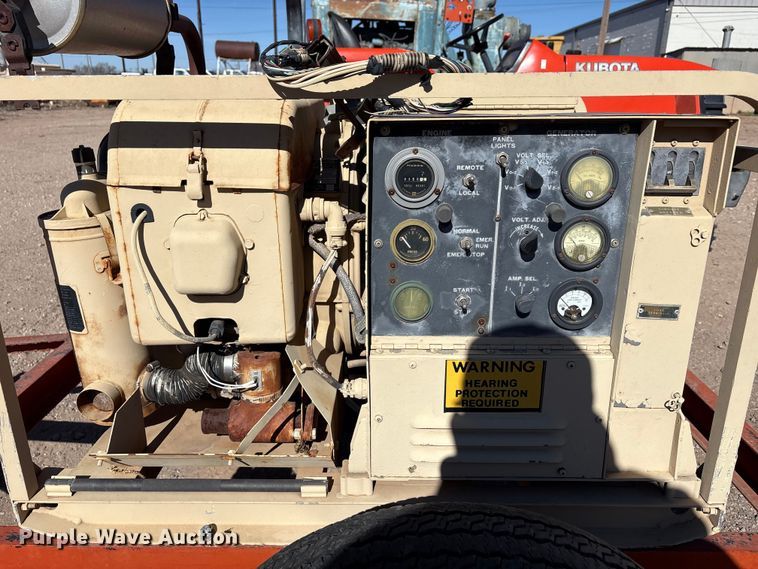 image for item EU4803 US Army MEP-017A generator