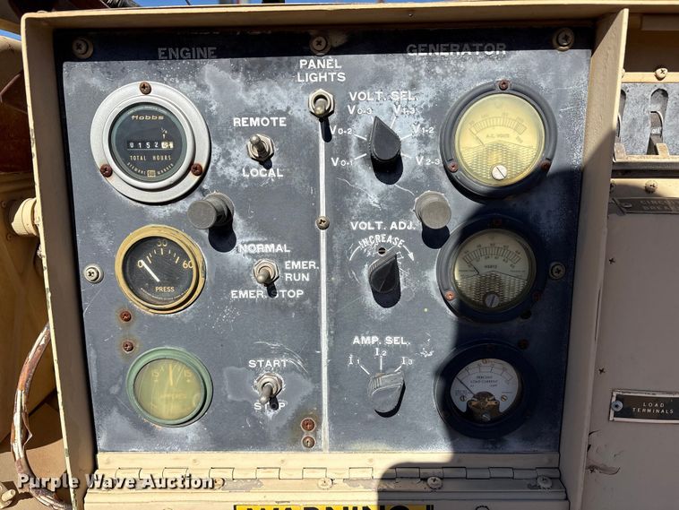 image for item EU4803 US Army MEP-017A generator