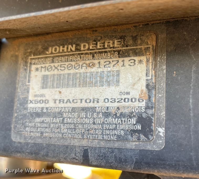 image for item EU4817 lawn mower